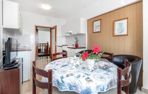 Η κουζίνα ή μικρή κουζίνα στο Gorgeous Apartment In Novi Vinodolski