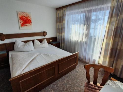 Posteľ alebo postele v izbe v ubytovaní Apartment in child-friendly surroundings