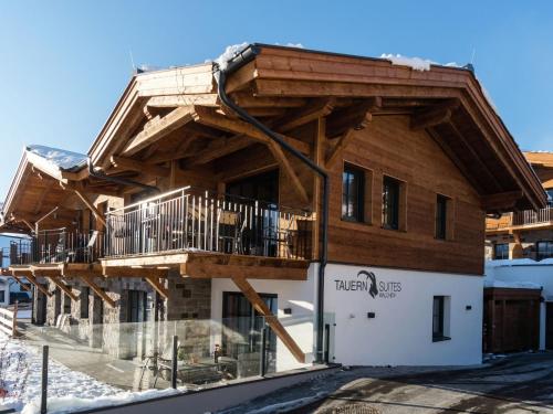 Penthouse with sauna in Piesendorf Salzburgerland durante o inverno