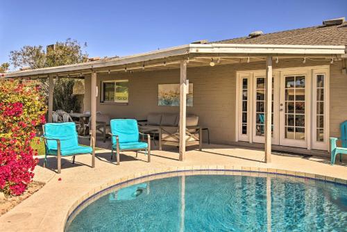 Kolam renang di atau dekat dengan 3 Mi to ASU Tempe Getaway with Heated Pool