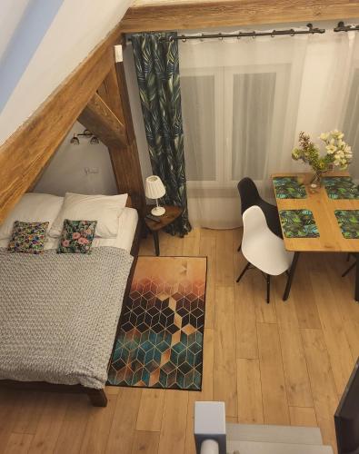 Χώρος καθιστικού στο Apartamenty GUSTO Ostróda