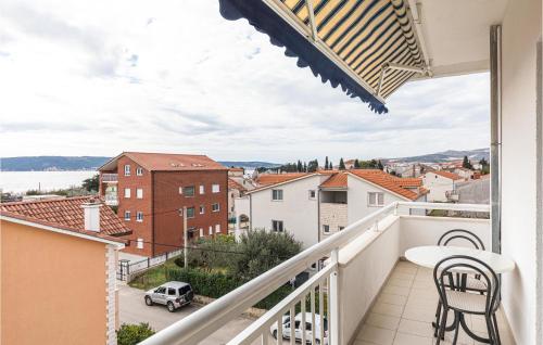 Balkón alebo terasa v ubytovaní Lovely Apartment In Kastel Stafilic