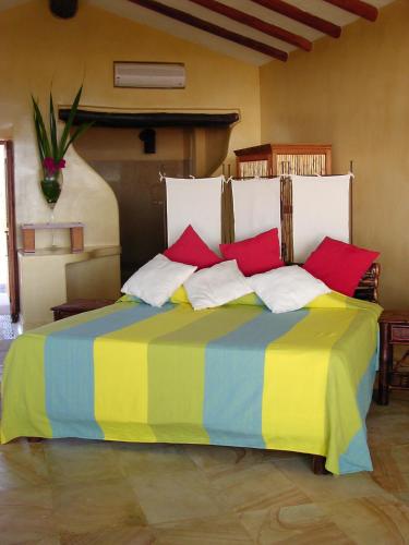 Letto o letti in una camera di Casa Kaukan