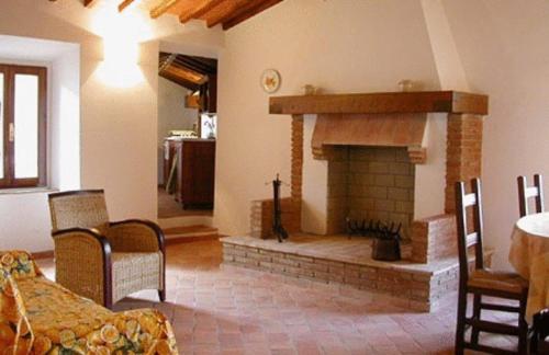 Χώρος καθιστικού στο Agriturismo Torraiolo