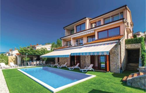 Bazén v ubytování Gorgeous Home In Rijeka With Kitchen nebo v jeho okolí