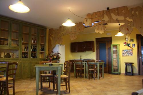 Restaurace v ubytování Le Storie di Bambu