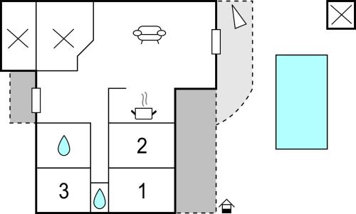 a schematic diagram of the experimental setup at 3 Bedroom Nice Home In Quarante in Quarante