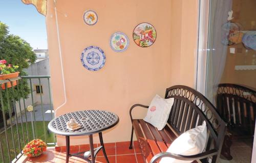 A balcony or terrace at Cozy Apartment In Jerez De La Frontera