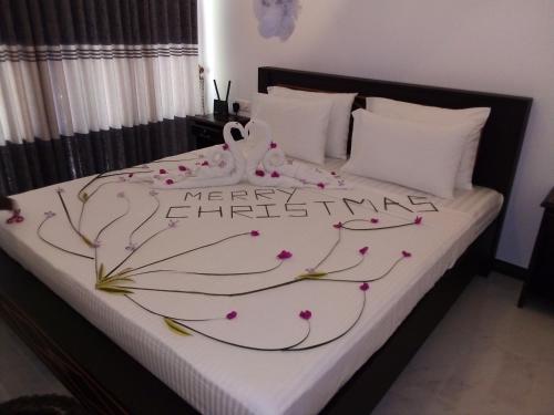 Кровать или кровати в номере Charly Villa