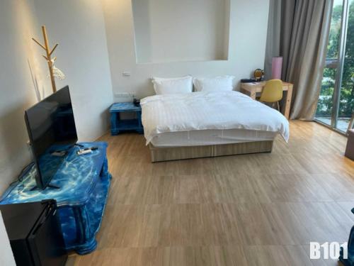 Ένα ή περισσότερα κρεβάτια σε δωμάτιο στο Star Deco Resort