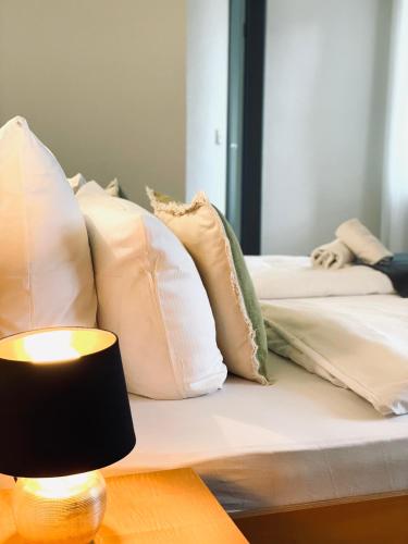 Ένα ή περισσότερα κρεβάτια σε δωμάτιο στο Hotel & Restaurant Grüner Baum Merzhausen