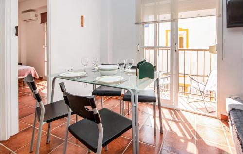 Μια τηλεόραση ή/και κέντρο ψυχαγωγίας στο Amazing Apartment In Fuengirola