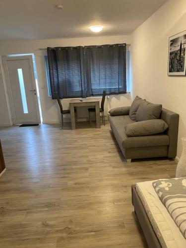 Family Apartments Lübeckにあるシーティングエリア