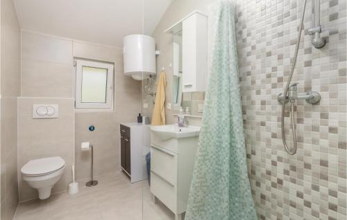 Koupelna v ubytování Amazing Apartment In Vlasici With Kitchen