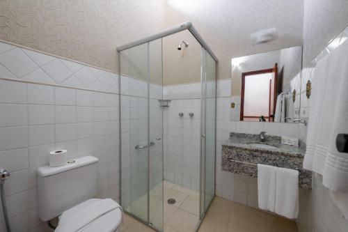 Bathroom sa Obbá Coema Village Hotel