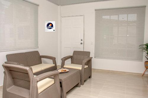 Posezení v ubytování APARTAMENTOS TURISTICOS ALTAMAR