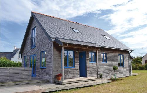 Het gebouw waarin het vakantiehuis zich bevindt