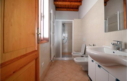 Kylpyhuone majoituspaikassa La Gallina