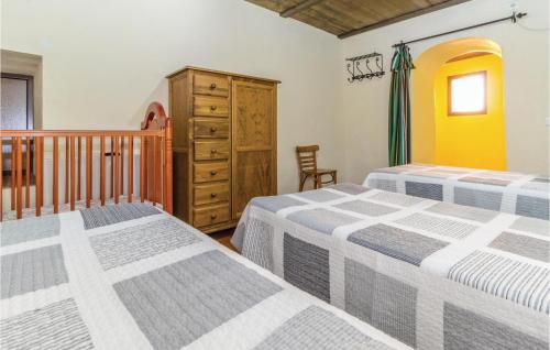 Un ou plusieurs lits dans un hébergement de l'établissement Lovely Home In Periana With Wifi