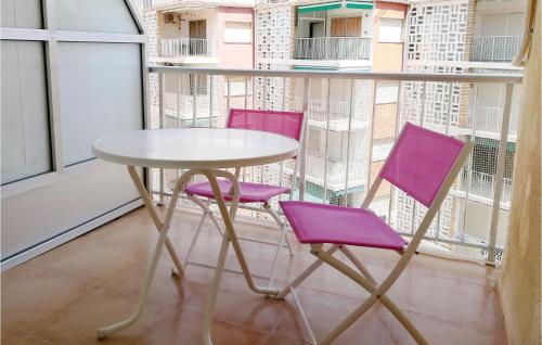 Balkón alebo terasa v ubytovaní 1 Bedroom Nice Apartment In Cullera