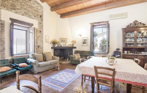 A seating area at Casale Malena