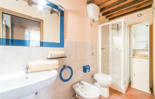 Een badkamer bij La Casina