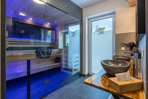 Alpenlodge Bad Mitterndorf tesisinde bir banyo