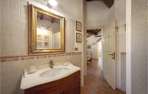 Et badeværelse på Casa Delle Querce