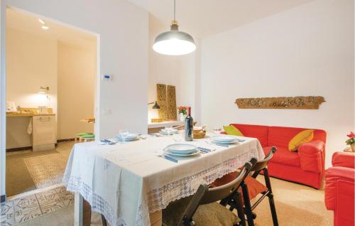A seating area at 2 Bedroom Lovely Apartment In Rimini