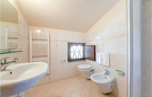 A bathroom at Corte Ponziani 3