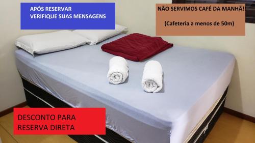 Giường trong phòng chung tại Recanto Boa Vista