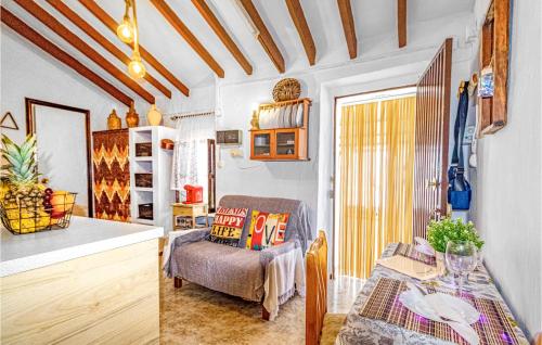 Posteľ alebo postele v izbe v ubytovaní Cozy Home In Malaga With Wifi