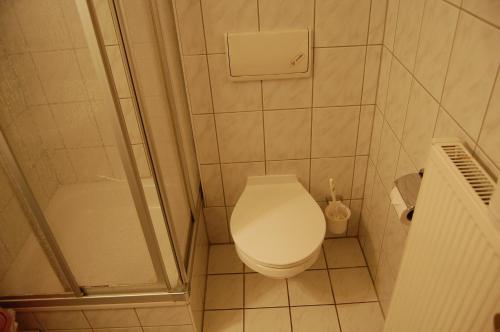 Salle de bains dans l'établissement Hotel Jahnke