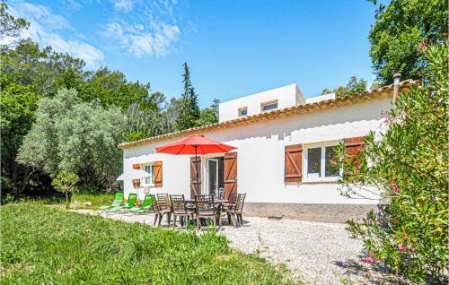 Nice Home In Fayence With 3 Bedrooms And Wifi