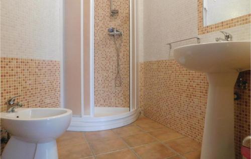 Kylpyhuone majoituspaikassa Villa Rossana