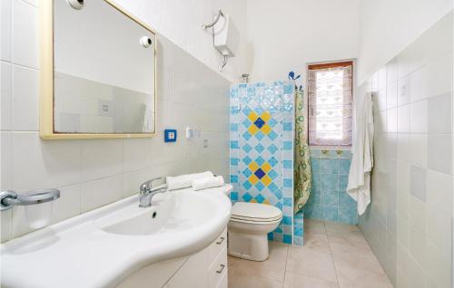 A bathroom at Domus Depina