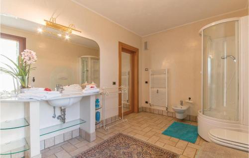 Phòng tắm tại Casa Bellavista