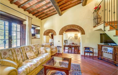 Χώρος καθιστικού στο Casa Rivolta