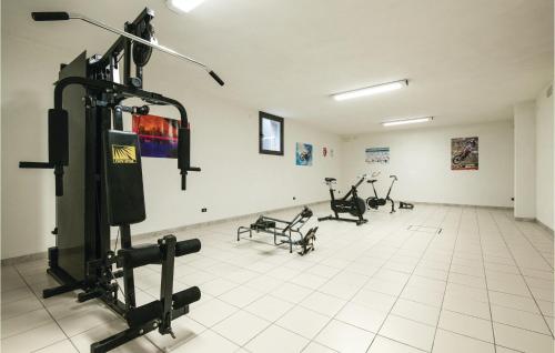 Fitness centrum a/nebo fitness zařízení v ubytování Poggiomelo