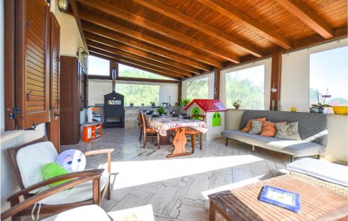 A seating area at Selinunte House