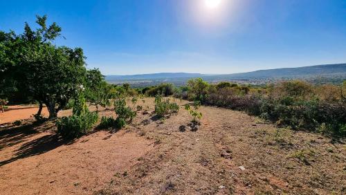 Paesaggio naturale nelle vicinanze del campeggio
