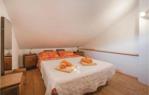 Łóżko lub łóżka w pokoju w obiekcie Guardiacoste