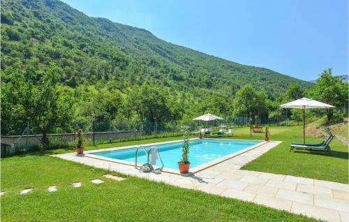 Amazing Home In Cagli With 4 Bedrooms, Internet And Private Swimming Pool