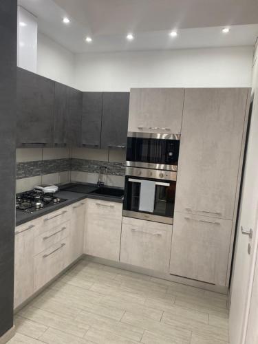 Kuchyň nebo kuchyňský kout v ubytování Bellavista B&B