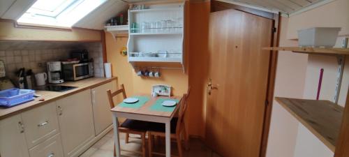 Dapur atau dapur kecil di Landhaus Noreia