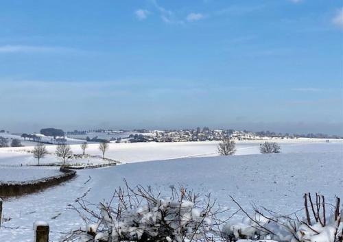 Naturlandskabet i nærheden af feriehuset
