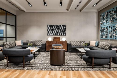 Zona de estar de Sheraton Gateway Hotel in Toronto International Airport