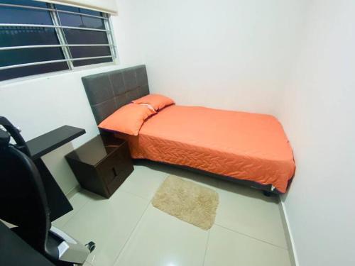 Postel nebo postele na pokoji v ubytování Espectacular apartamento totalmente amoblado