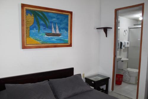 Posezení v ubytování Hostal Isla Señorial