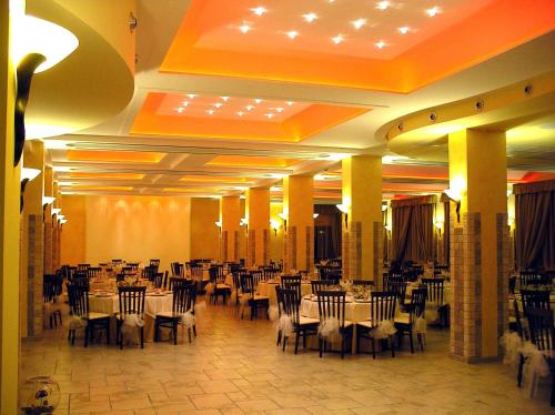 En restaurant eller et spisested på Hotel Sette E Mezzo